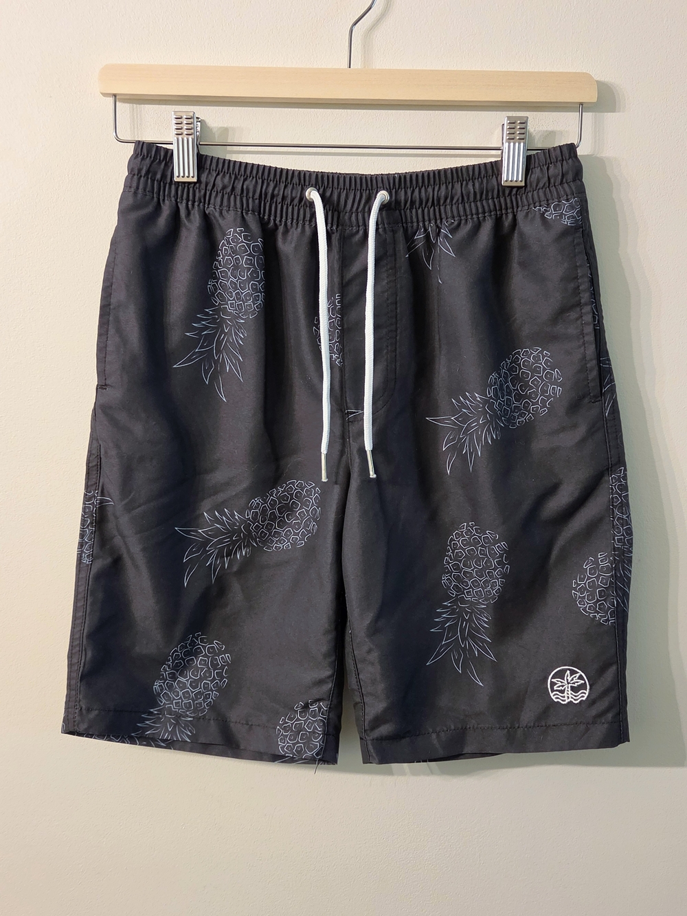 Kids Pineapple Swim Trunks